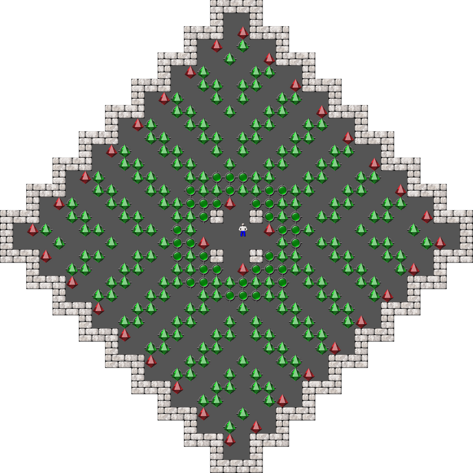 Sokoban Sasquatch XII level 50